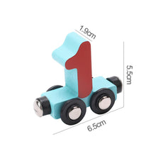Load image into Gallery viewer, Magnetic Alphabet/Number 0 - 20 Train