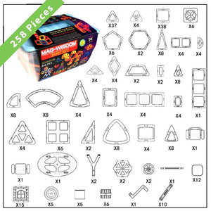 Comprehensive Bundle Set ( Magnefun 1000 pcs + Mag-Wisdom 258 pcs)