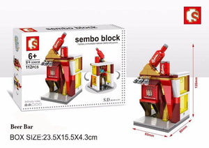 Sembo Block: Ramen, Swaroski, Adidas, Beer Set