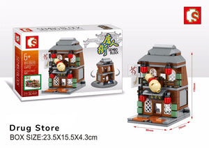 Sembo Block Chinatown Series Traditional Chinese Medicine
