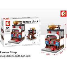 Load image into Gallery viewer, Sembo Block: Ramen, Swaroski, Adidas, Beer Set
