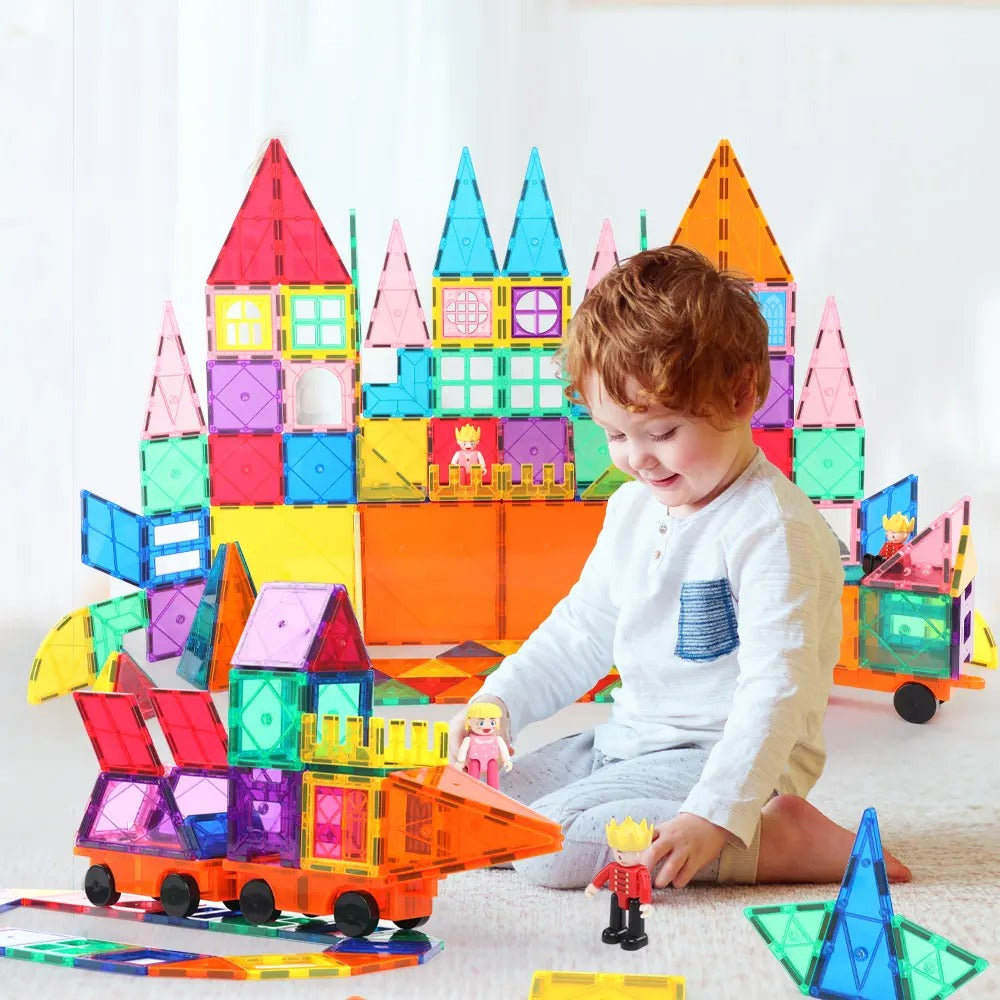 Magnetic Tiles 60 Pieces