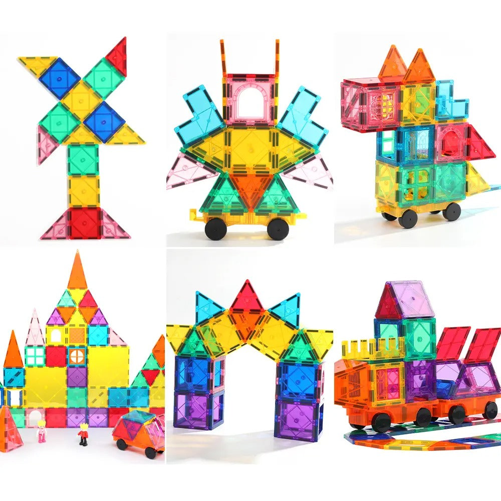 Magnetic Tiles 60 Pieces
